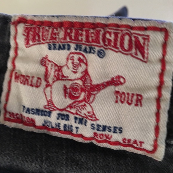 True Religion Black Julie Big T Skinny Jeans - Picture 8 of 8